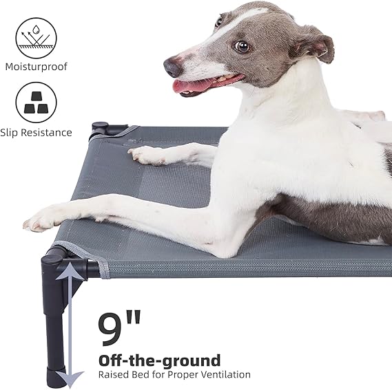 Shada Pets Medium Vent Elevated Dog Bed (30kg)