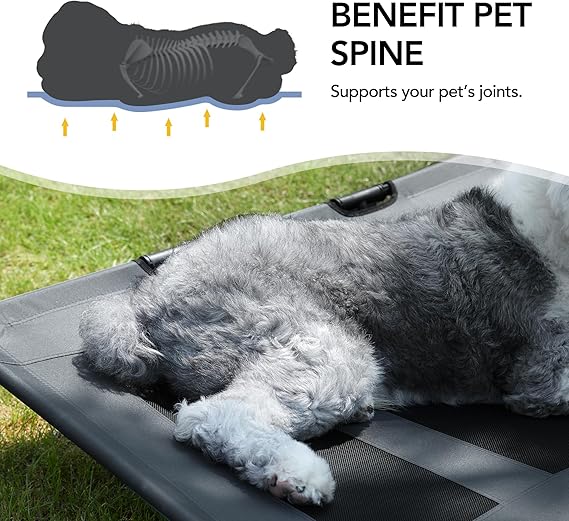 Shada Pets Medium Vent Elevated Dog Bed (30kg)