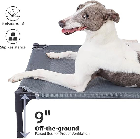 Shada Pets Medium Vent Elevated Dog Bed (30kg)