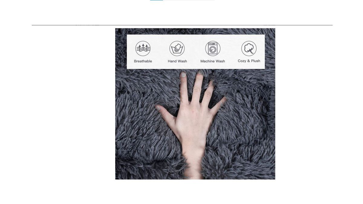 Shada Pets Plush Pet Cushion